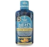 Premium Liquid Multivitamin for Men | Sugar Free Men’s Multi-Vitamin | 100+ Vitamins, Minerals & Amino Acids to Support Muscle, Heart, Brain Health & Energy | 98% Absorption Rate | Non-GMO | 32 Serv