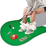 Lerturdy Funny Gag Mini Golf Toy for Dad - Fathers Day, Birthday, Christmas, Valentines Gifts for Men, Husband, Boyfriend, Him