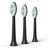 Operan Electric Toothbrush Replacement 3 Heads Black