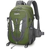 Komofa Hiking Backpack 30L Lightweight Travel Daypack Small Day Pack for Men Women Outdoor Camping Backpacking, Army Green