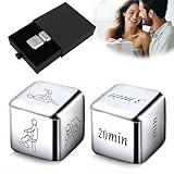 2Pcs Date Night Dice Gifts for Men Women Valentine's Day Gifts for Boyfriend Girlfriend Decision Dice Couples Gift Ideas Funny Couple Dice Game for Husband Wife Birthday for Her Him New Year's Gift