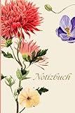 Notizbuch: Blank liniertes Journal für Frauen - Blumenkomposition Notizbuch - breit liniert (German Edition)