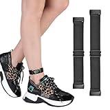 Wizvv Elastic Ankle/Arm/Wrist Band Compatible with Fitbit Charge 6/5 Fitness Tracker, Adjustable Stretchy Nylon Sport Workout Replacement Strap Women Men Armband/Ankleband/Wristband Accessory (Black)