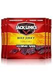 Jack Link's Beef Jerky, Teriyaki, Multipack Bags - Flavorful Meat Snacks for Lunches, Ready to Eat Protein Snacks, Individual Packs - 7g of Protein, Made with 100% Beef - 0.625 oz (Pack of 5)