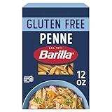 BARILLA Gluten Free Penne Pasta, 12 Ounce - Non-GMO Gluten Free Pasta Made with Blend of Corn & Rice - Vegan Pasta