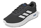 adidas Men's Cloudfoam Comfy Sneaker, Grey/White/Bright Royal, 10