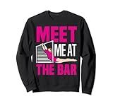 aerobatics acrobats gymnasium meet me at the bar funny Sweatshirt