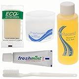 Moda West 24 Teen Hygiene Kits - Bulk Case of Wholesale Toiletry Kits for Men, Women, Travel, Charity, Homeless Shelters, Bathroom Essential, Includes Shampoo, Deodorant, Toothpaste & More, 24 Pack
