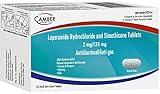 Camber Loperamide and Simethicone Multi-Symptom Tablets, Anti-Diarrheal and Anti-Gas, 24 Count