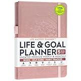Life and Goal Planner - Undated Daily, Weekly & Monthly Planner for Passion, Organizer, Increase Productivity, Purpose, Success & Happiness, Journal, Agenda, To Do List, Business Planner, Notes,