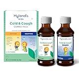 Hyland's Kids Cold and Cough, Day and Night Combo Pack, Cold Medicine for Ages 2 and up, Syrup Cough Medicine for Kids, Nasal Decongestant, 4 Fl Oz (Pack of 2)