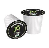MORNING JO: 96 Cups Medium Roast Organic Coffee for Keurig K-Cup Compatible Brewers, Fresh Seal Single Serve Cups, Velvety Sweet Breakfast Blend, Fair Trade Certified, Kosher, Non-GMO, Gluten Free