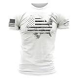 Grunt Style American Acid Men's T-Shirt (White, Large)