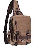 mygreen Sling Canvas Cross Body Messenger Bag Shoulder Backpack