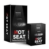HOT SEAT Party Game + Expansion Set - The Family Card Game That's All About You - for Kids, Tweens, Teens, College Students, Adults - Perfect for Fun Parties and Board Games Night with Friends