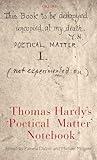 Thomas Hardy's 'Poetical Matter' Notebook