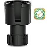 Swigzy [Patented & Upgraded] Car Cup Holder Expander - Adapter Holds: Hydro-Flask, Yeti, Nalgene, Owala, Large (32 40 oz) Water Bottles - Adjustable Expandable Insert Extender – Universal