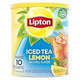 Lipton Lemon Iced Tea Mix, Sweetened, Makes 10 Quarts