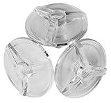 EVS Sports T5 Helmet Visor Replacement Screws, 3 Pieces