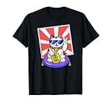 Maneki Neko (Climate Pledge Friendly) Lucky Cat | Zen| Peace T-Shirt