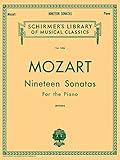 Mozart - 19 Sonatas Complete | Piano Solo Sheet Music | Schirmer’s Library Vol. 1304 | Classical Repertoire for Intermediate to Advanced Pianists