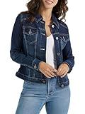 Wrangler Authentics Women's Stretch Denim Jacket, Drenched, X-Large