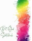 Dot Grid Sketchbook Letter Size: 100 Pages Dotted Sketch Book for Designing, Sketching, Planning, Creating, Drawing and Doodling, Smart Design, Dotted Matrix, Large, Soft Cover, Number Pages