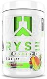 RYSE BCAA EAA Powder - Tropical Snocone - 5g Branched Chain Amino Acids, 3g Essential Aminos, Sugar-Free Electrolytes for Pre & Post Workout Muscle Recovery, Hydration and Strength - 30 Servings