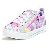 SKECHERS Girls Twinkle Sparks-Cosmic Burst Sneaker, Multi, 3 Little Kid