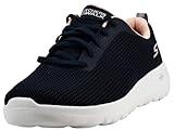 Skechers Women's Go Walk Joy Upturn Sneaker, Navy/Pink, 8.5