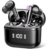 SKIUDCT Ai Translation Earbuds Real Time with Audio and Video Calls, 3-in-1 Buletooth 5.3 Translator Earbuds with 6 Translation Modes/164 Languages/No Subscription Required, 48H Headphones Translator