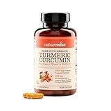 NatureWise Curcumin Turmeric 2250mg - 95% Curcuminoids & BioPerine Black Pepper Extract for Advanced Absorption - Daily Joint and Immune Health Support - Vegan, Non-GMO, 90 Count[30-Day Supply]