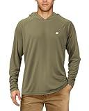 Roadbox Men's UPF 50+ Sun Protection Hoodie Shirt Outdoor UV Long Sleeve Fishing Shirts for Workout Running Swimming Hiking