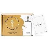 Army Flashcards - Pack of 100 Military Terms, Symbols, Operational Terms & Graphics | Concepts from ADRP 1-02 | Best for Army ROTC, Military Academy & Basic Officer Course Programs | Made in USA