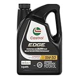 Castrol EDGE 5W-30 Advanced Full Synthetic Motor Oil, 5 Quarts