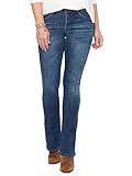 Democracy womens Absolution Itty Bitty Boot Jeans, Blue, 12 US