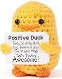 MBL Birthday Gifts for Her Women – Handmade Emotional Cheer Support Positive Inspirational Small Funny Cute Duck Pickle Potato Nuggets Present for Him Men Friend Coworker Birthdays Graduation