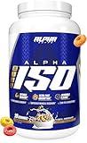Alpha Supps ISO, Low Carb 100% Whey Protein Isolate Powder, 25 Grams Per Serving, Helps Support Muscle Growth, Low Sugar and Gluten Free (Fruity Cereal, 2 lb)