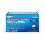 Amazon Basic Care Allergy Relief Loratadine Tablets 10 mg, 90 Count (Packaging may vary)