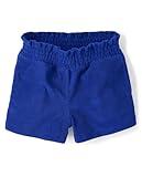 Gymboree,Girls,and Toddler Terry Shorts,Navy Narrows,4T