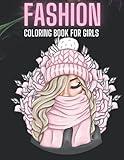FASHION COLORING BOOK NEW ARRIVAL COLLECTION: Fun and Stylish Fashion and Beauty Coloring Pages for Girls Kids With Gorgeous Beauty Fashion Style