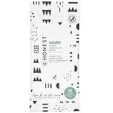 The Honest Company Clean Conscious Multi-Use Wipes | Hypoallergenic + Unscented for Sensitive Skin | Over 99% Water, Compostable, Plant Based, Baby Wipes | Pattern Play, 10 Count