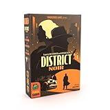 District Noir Card Game - Control the Criminal Underworld in a Strategic Battle, Fun Family Game for Kids and Adults, Ages 10+, 2 Players, 10-20 Minute Playtime, Made by Pandasaurus Games
