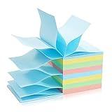 8 Pads Pop Up Sticky Notes 3x3 Refills Pastel Colors Self-Stick Notes Pads Super Adhesive Sticky Notes Great Value Pack