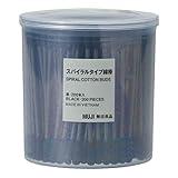 Muji Cotton Buds 200pcs inside Black Color