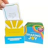 Big Life Journal Sharing Joy Family Conversation Cards - 150 Cards That Bring Families Closer Together, Put Down The Phones & Connect with Family, Meaningful Talk, Great for Dinner Table, Road Trips