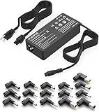SZGUDULO 90W Universal AC Adapter Laptop Charger Replacement for Dell HP Acer Asus Lenovo IBM Sony Fujitsu Gateway Notebook Ultrabook Chromebook Power Supply Cord with 16 Tips