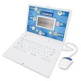 Lexibook - Educational and Bilingual Laptop Spanish/English - Toy for Children with 124 Activities to Learn Mathematics, Dactylography, Logic, Clock Reading, Play Games and Music - JC598i2