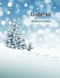 Undated Monthly Planner: 24 Month Calendar with Notes Pages 8.5 x 11 Inches (Volume 9)