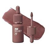 Peripera Ink the Velvet Lip Tint - High Pigment Color, Longwear, Weightless, Not Animal Tested, Gluten-Free, Paraben-Free (029 COCOA NUDE (NEW))